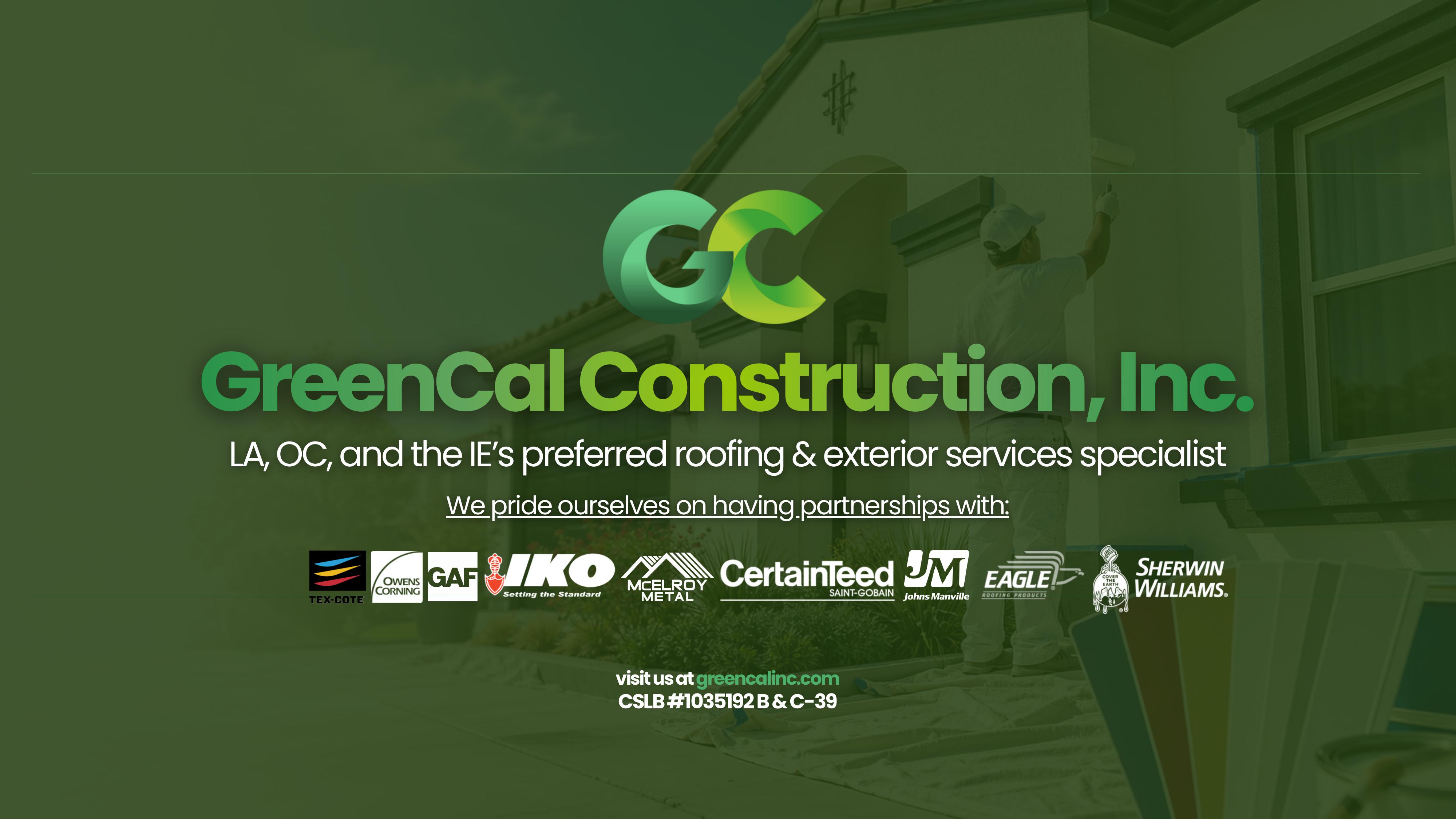 GreenCal crew installing a completed cool roof system